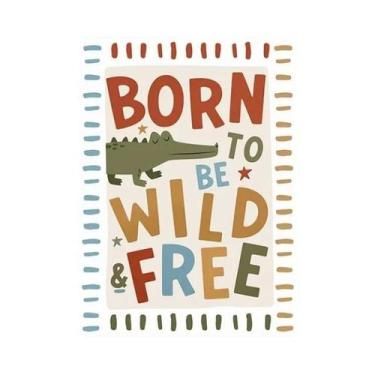 Imagem de Decoração Para Quarto Infantil, Arte De Parede Com Animais Engraçados 