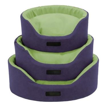 Imagem de Cama Pet Ultra Conforto Cores Contrastantes PTWY2024013 PETTALK, Verde