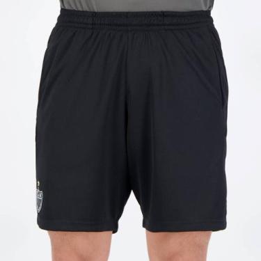 Imagem de Bermuda Atlético Mineiro Oxygene Preta, GG