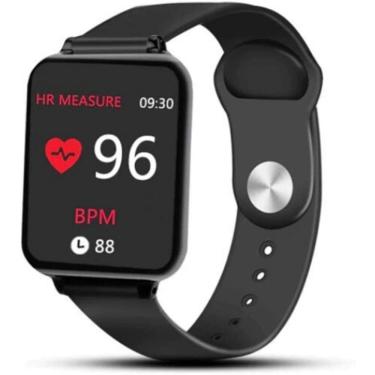 Imagem de Relógio Inteligente B57 Smartwatch Monitor Cardíaco Preto