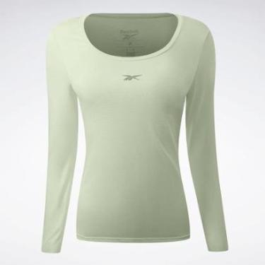 Imagem de Camiseta Reebok Manga Longa Workout Feminina-Feminino