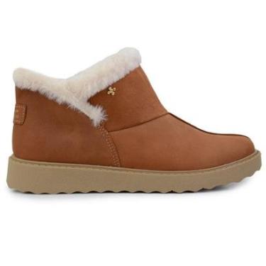 Imagem de Bota Femina Pegada Rustic Marrom Caramelo - 281191-02-Feminino
