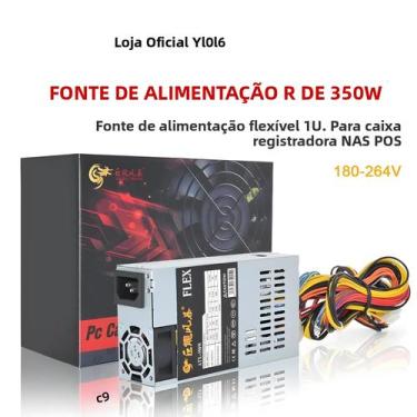Imagem de Fonte De Alimentação ATX 350W 180-264V 24 Pinos Para Mini ITX, NAS, PO