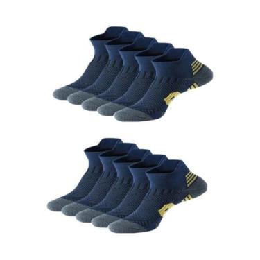Imagem de Meias Esportivas Antiderrapantes De Secagem Rápida Para Homens E Mulhe