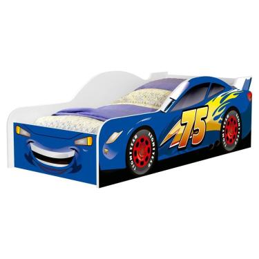 Imagem de Cama Carro Solteiro MDF 197X92 cm 4042 Decmade