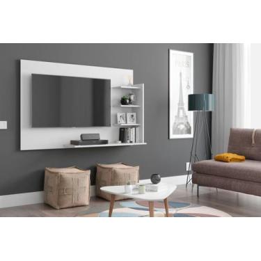 Imagem de Painel TV Life Sala 42 Polegadas - EJ MOVEIS, Branco