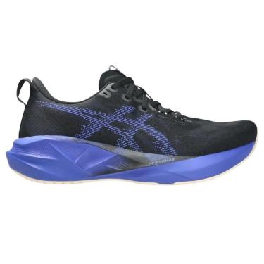 Imagem de Tênis Asics Novablast 5 Corrida Preto e Azul - Masculino 44-Masculino
