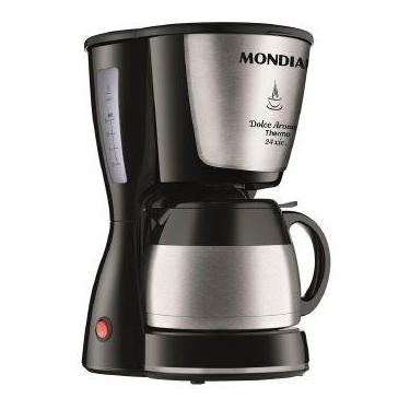 Imagem de Cafeteira Mondial Dolce Aroma Thermo 24X 800W C-33 - 2652-03 Preto 110