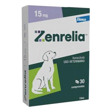 Imagem de Zenrelia Tab 15mg30 Comprimidos Dermatológico Cães Elanco - Congratula