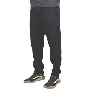 Imagem de Calça Moletom Back Wash C26002 Preta-Masculino