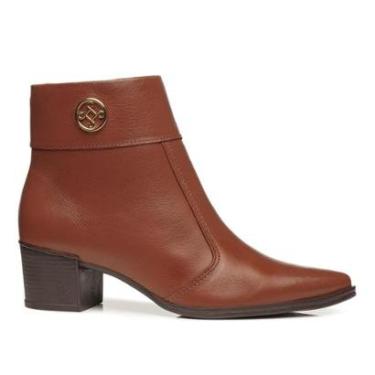 Imagem de Bota Pegada Feminino em Couro Telha 280512-03-Feminino