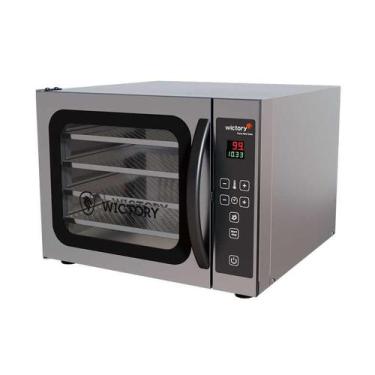 Imagem de Forno Turbo Elétrico 4 Esteiras com Vapor WCV-435 220V - Wictory, 220V