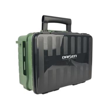Imagem de Maleta de Pesca com Divisórias Removíveis DS408 - Daisen, Verde
