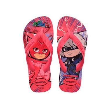 Imagem de Chinelo Havaianas Kids Top Pj Masks 8295 27/36, Rosa ballet, 29/30