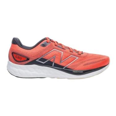 Imagem de Tenis new balance fresh foam 680v8 masculino-vermelho/preto, 39