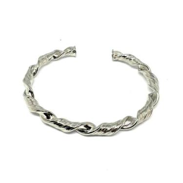 Imagem de Bracelete Torcido Orgânico - Banho de Ouro18k ou Platina - ColorFull A
