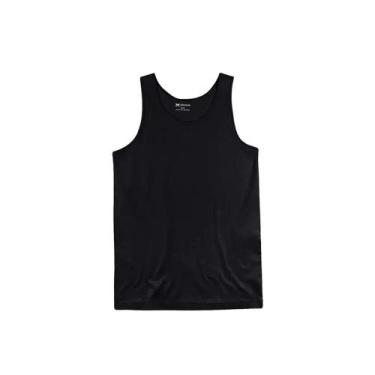 Imagem de Camiseta Hering Regata Masculina 0199 Preto, Preto, XG, 0199