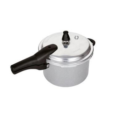 Imagem de Panela de Pressão Brinox Ceramic Life Super 5,4L Fundo de Indução Gris