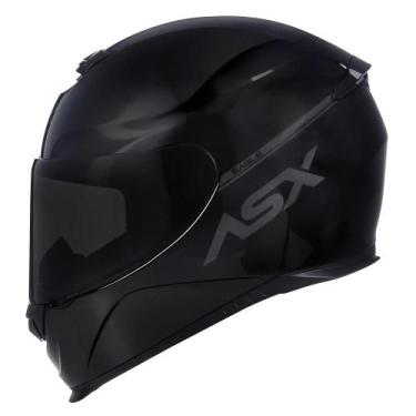 Imagem de Capacete ASX Eagle Moto Narigueira Bavete Motociclista Cores, Preto, 6