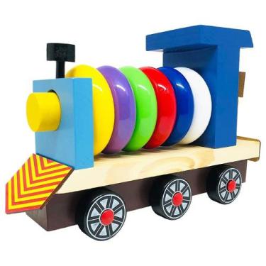 Imagem de Expresso Piuiiii Brinquedo Educativo - Carimbras