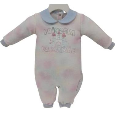 Imagem de Macacão Longo Plush Bebê Menina LeBhua Paraiso Inverno 13360, Tie dye,