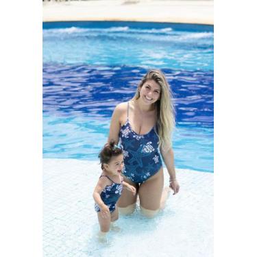 Imagem de Body maiô tartaruga adulto - Lilistalmaetalfilha, Azul marinho, GG