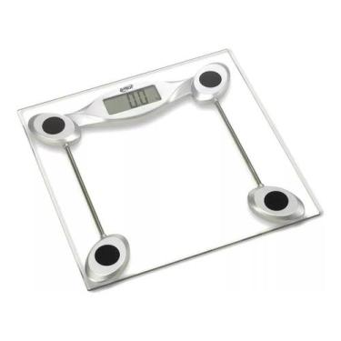 Imagem de Balança digital para uso pessoal modelo Glass 200 G-Tech Cor Branco Ba