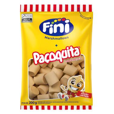 Imagem de Marshmallow Paçoquita Fini 200g Sem Glúten