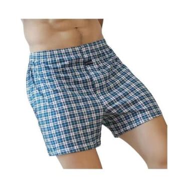 Imagem de Calças de Pijama Masculinas Plus Size - Algodão, Cintura Alta e Confor