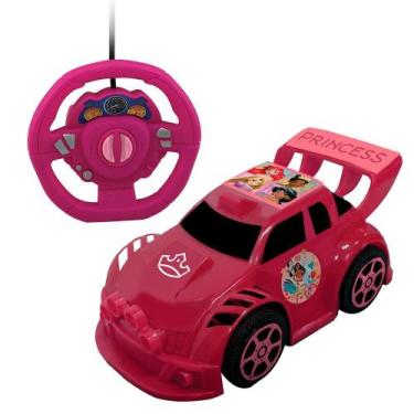 Imagem de Carrinho de Controle Remoto Smart Driver - Princesas - Candide Brinque