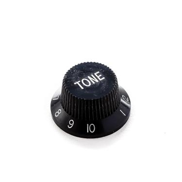 Imagem de Kit 3 Knobs Plásticos para Instrumentos Tone PST-T-BK em ABS Preto Spirit