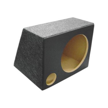 Imagem de Caixa Acústica Vazia Caixaria RLP para Alto Falante 10" Dutada 43L Acarpetada Preta