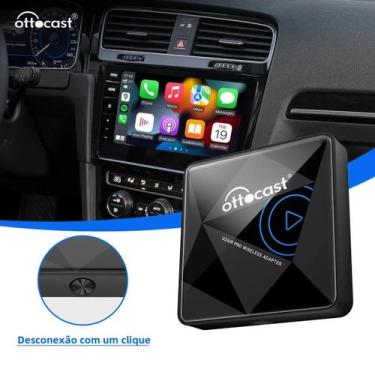 Imagem de Adaptador Wireless CarPlay OTTOCAST U2 Air Pro, Conexão Rápida, Plug A