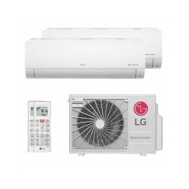 Imagem de Ar Condicionado Multi Split BI Inverter LG 18000 BTU 2X9000 Quente e Frio 220V Z2UW18GFB1.AWGZBR1