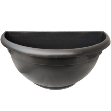 Imagem de Kit 15 Und Vasinhos Medio Parede Preto Horta Tempero Cactos