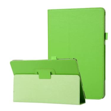Imagem de ZiEuooo Linda capa protetora de poliuretano para tablet Samsung Galaxy Tab A 7.0 A 8.0 A 9.7 A 10.1 A 10.5 E 8.0 E 9.6 Tab 3 Lite Tab 4 S 2014 (verde, Tab A 10.1 2019 T510 T515)