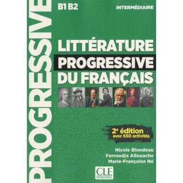 Imagem de Litterature Progressive Du Francais - Intermediaire + Cd - 2Eme Ed