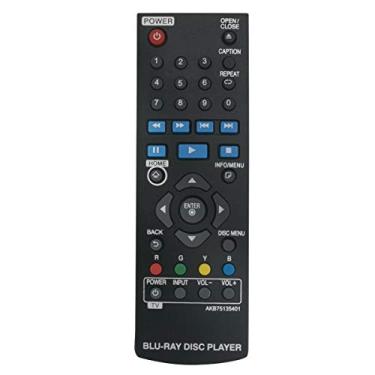 Imagem de AKB75135401 Controle remoto de substituição aplicável para LG UBK80 UP870 UP875 BPM35 Ultra HD leitor de discos Blu-ray