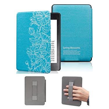 Imagem de Capa durável para o Kindle de 11ª geração a ser lançado em 2022, capa à prova d'água com função de despertar e dormir automática e alça de mão
