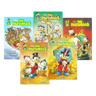 Imagem de Gibi Tio Patinhas Disney Culturama Coletânea 5 Volumes