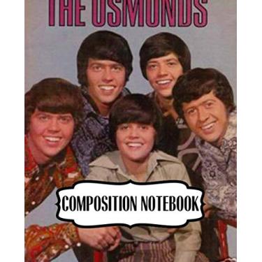 Imagem de Composition Notebook: The Osmonds American Family Music Group 1960s Osmond Brothers R&B Pop Disco, 110 blank pages, 7.5x 9.25: Watercolor Space ... Doodling (Composition Notebooks Space Design)