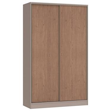 Imagem de Guarda Roupa Modulado 2 Portas de Correr 2 Gavetas Requinte Duna Line/macadâmia/macadâmia