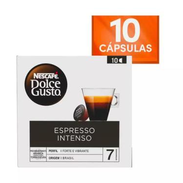 Imagem de Cápsula Nescafé Dolce Gusto Café Espresso Intenso 10 Un - Nestlé