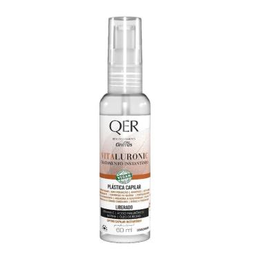 Imagem de Plástica Capilar Tratamento Instantâneo Vegano Vitaluronic QÉR Griffus 60ml