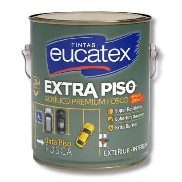 Imagem de Tinta Acrilica Premium 3,6L Cinza Extra Piso - Eucatex