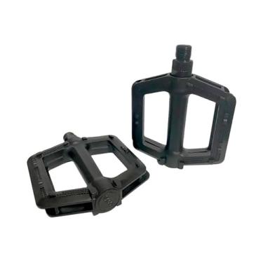 Imagem de Pedal Bike Nylon 9/16 Bicicleta Rosca Grossa C/Refletor