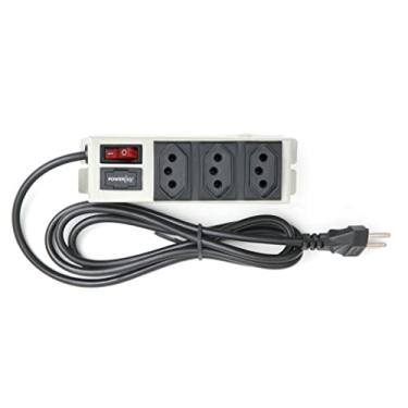 Imagem de Filtro de Linha Power Line de 3 tomadas em Gabinete Metálico