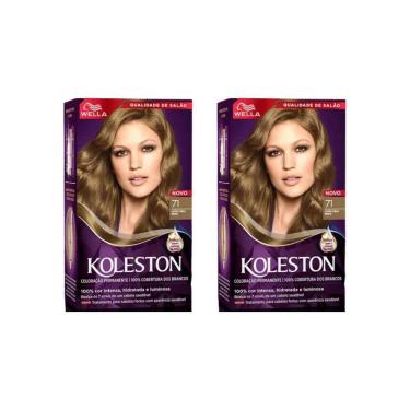 Imagem de Coloraçao Koleston 71 Louro Cinza Medio-Kit C/2Un