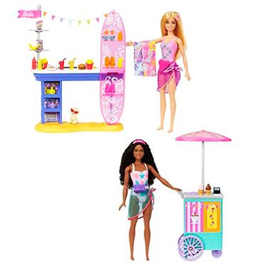 Imagem de Barbie It Takes Two Conjunto de Brinquedo Calçadão da Praia
