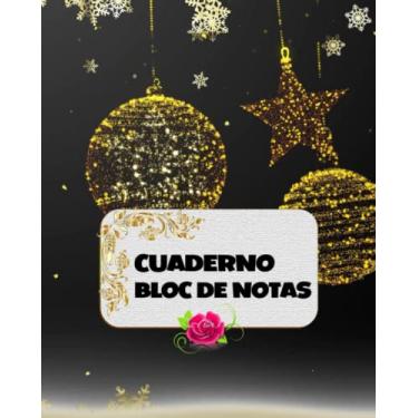 Imagem de Cuaderno y bloc de notas (línea fina) con flocos y con detalles: Esta libreta de notas personalizadas es para ti con flocos y detalles para que anotes ... páginas - 8x10 pulgadas. (Edição Espanhol)